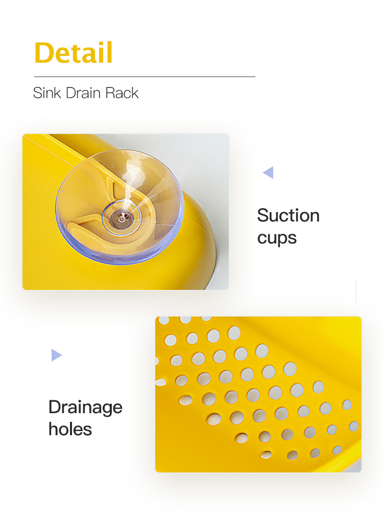 Sink Drain Rack Bathroom Suction-7